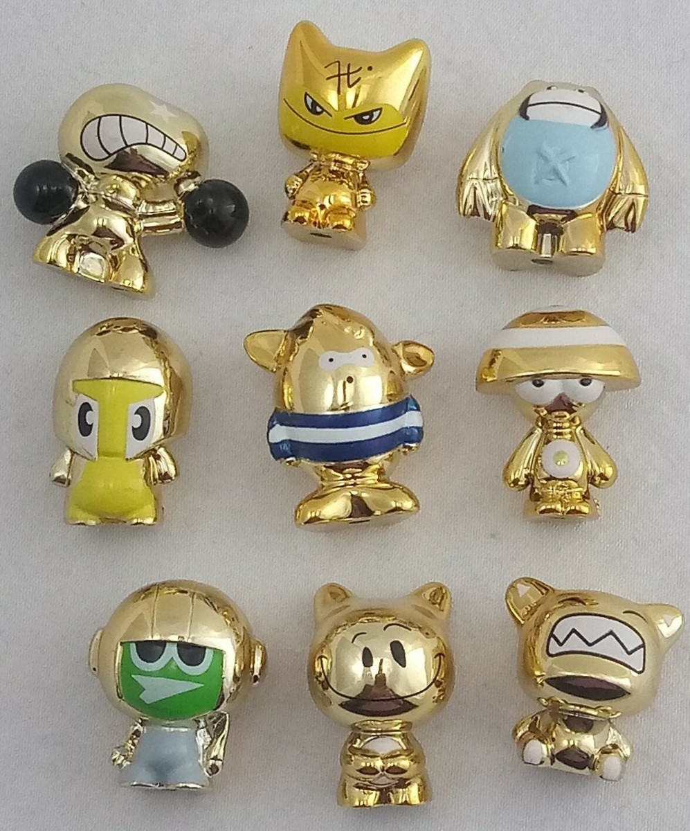 GOGO'S Part 1 Crazy Bones Gold Series Limited Edition Set of GOGO'S Part 1 Crazy Bones Gold Series Limited Edition Set of