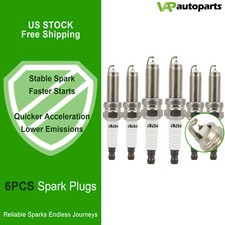 6x Iridium & Platinum Spark Plugs For 2010-2013 Acura ZDX 3.7L V6