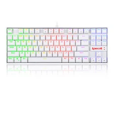 Redragon Wired K552 Mechanical Gaming Keyboard 87 Key RGB Backlit for PC MacOS