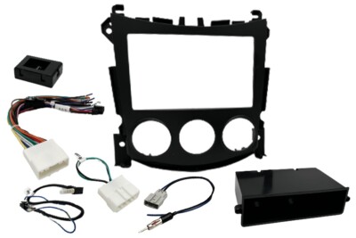 Single or Double DIN Car Stereo Dash Kit & Steering Wheel Control Wiring Harness