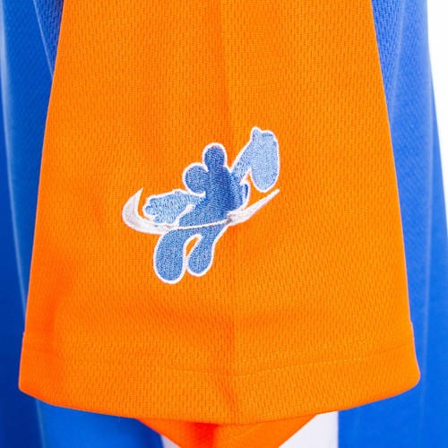 Walt Disney World Mens M Mickey Mouse Hoopers Baseball Jersey Short Sleeve - Picture 8 of 10