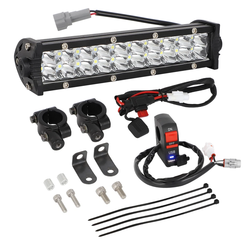Kit mejorado Plug&Play barra de luces LED para WR250F KLX110 CRF110 YZ250 EE. UU. Foto 2 de 4