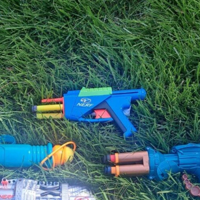 Vintage Nerf Gun SuperMaxx 250 Dart Blaster, 250 Super Maxx Blaster Nerf Guns