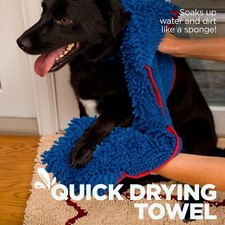 Soggy Doggy Super Shammy Dog Towel Washable Microfiber Dog Towels