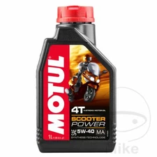 MOTUL ENGINE OIL 109705 5W-40 4T 1L FOR APRILIA 125 SCARABEO GT 4T 1999-2004