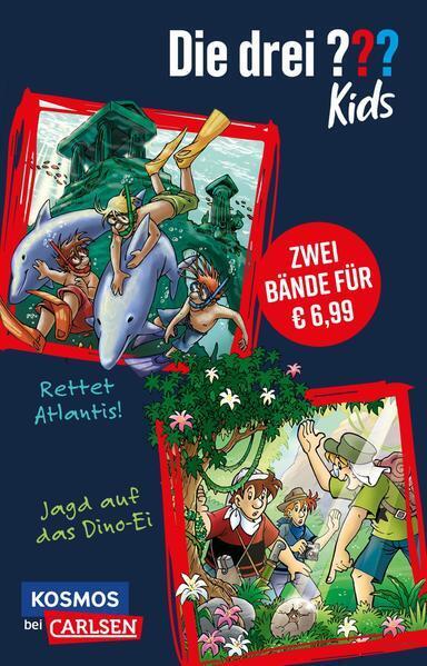 Thumbnail - Die Drei ??? Kids: Doppelband - Enthält Die Bände: Rettet Atlantis /