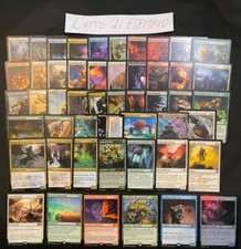 Magic the Gathering LOTTO di 45 Carte (Rare, NC, C) - Ita Eng Mtg NM