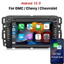 For Chevrolet Silverado GMC Sierra CarPlay Android Car Stereo Radio GPS 2GB+64GB