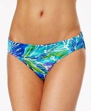 New! RALPH LAUREN ~Size 8~ Lush Tropical Print Hipster Bikini Swim Bottoms