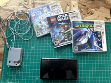 Nintendo 3DS + 3 Games Bundle – Starfox, LEGO Star Wars & Nicktoons MLB – $180