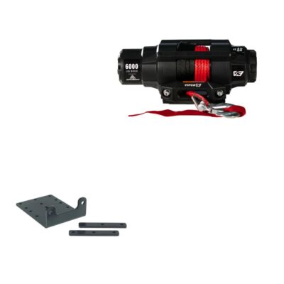Viper 6000lbs V3 Winch With Mount For Kubota RTV1140 2009-2022 V36000_RE