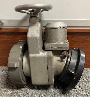 FIRE EQUIPMENT ANGUS 5'' PISTON INTAKE SHUT OFF VALVE 200 PSI MAX GERMANY