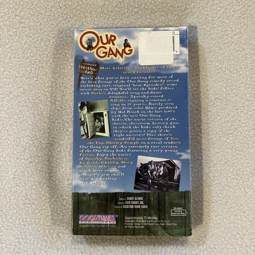 Our Gang Comedy Festival Two NEW VHS Tape - New / Factory Sealed - Picture 5 of 8