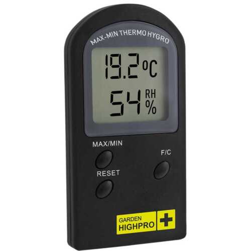 Garden HighPro Hygrothermo Basic Thermometer / Hygrometer (Indoor) - Picture 1 of 14