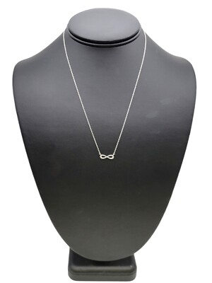 Tiffany & Co. Necklace Polished 925 Sterling Silver Infinity