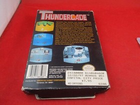 Thundercade (Nintendo Entertainment System, 1989) NES Near Complete w/Box manual