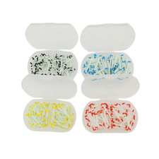 Dental Fiber Post Glass Straight 1.0/1.2/1.4/1.6mm Endodontic Posts 100pcs/box