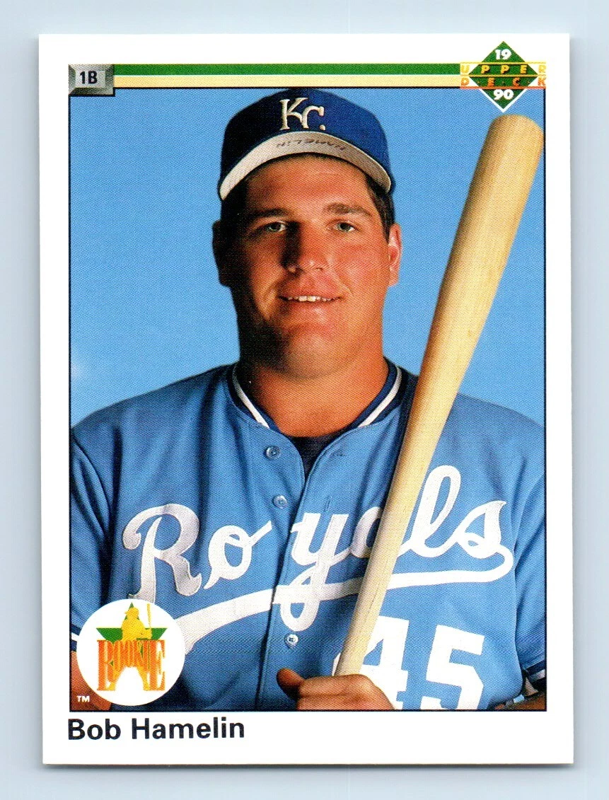 Bob Hamelin trading card