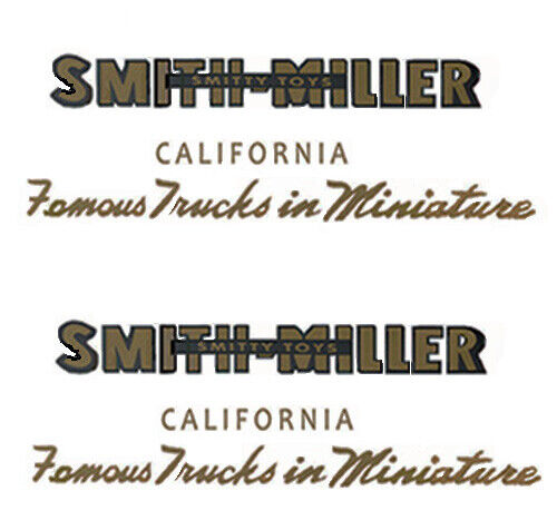 Smith Miller water slide door decal Made like original water slide