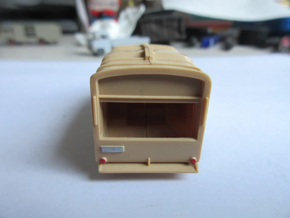 Wiking 1:87 Magirus 3500 Camion Dei Rifiuti (WMIK), Non Vetrato !!! - Immagine 3 di 4