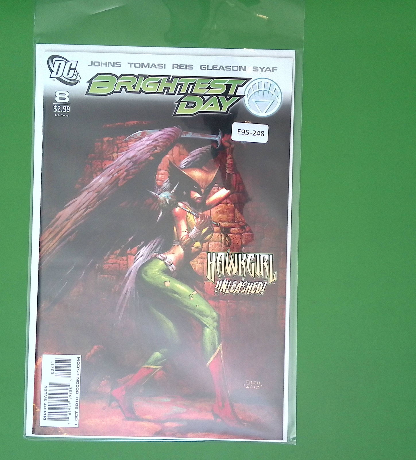 BRIGHTEST DAY #8 HIGH GRADE DC COMIC BOOK E95-248
