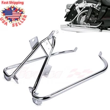 Saddlebag Support Bracket Guard For Harley Touring FLHX FLHXSE FLTR FLTRU FLTRX