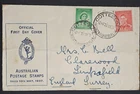 AUSTRALIA 1937 FDC Definitive issue 1d & 2d