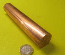 110 Copper Rod 1 1/8" Dia. x 6 Inch Length
