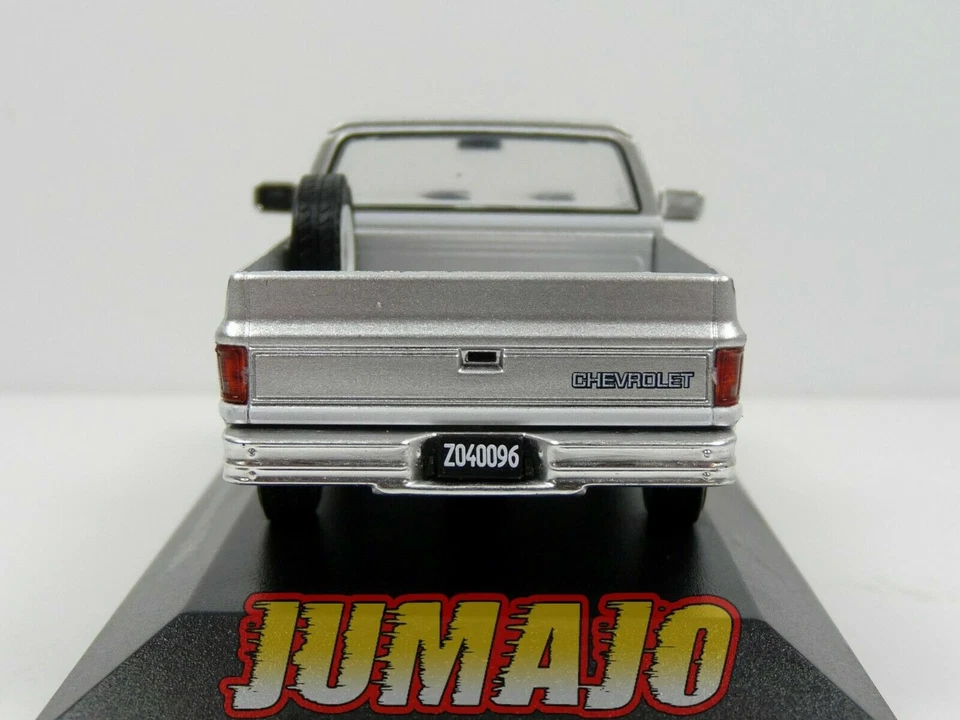 AQV16 Voiture 1/43 SALVAT Inolvidables 80/90 : CHEVROLET Silverado C-10 1986 - Photo 4/4