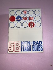  12-pack 5B Ken-Rad Flash Bulbs For Camera