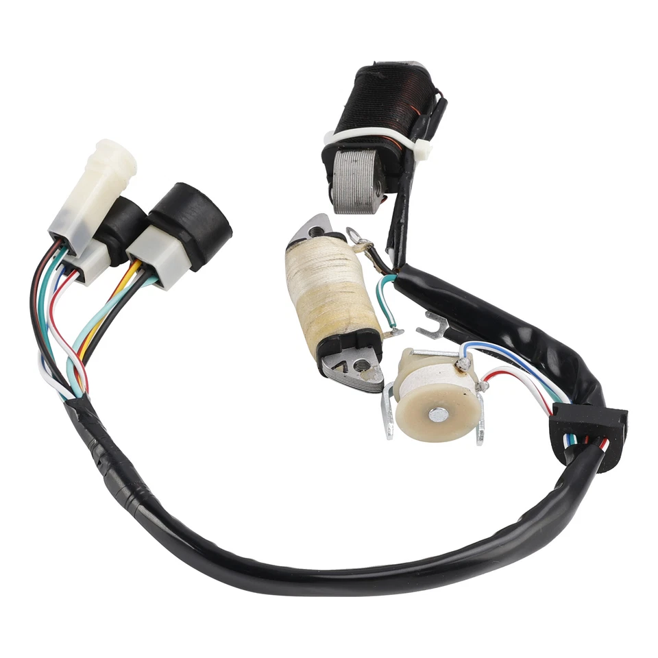 Charging Coil & Lighting Coil For Yamaha YFM80 YFM100 Badger Champ 1989~1994 - Image 2 of 4