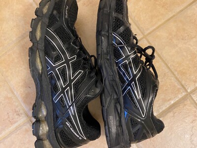 Mens ASICS Kayano 21 Sz 13 Black - No insoles