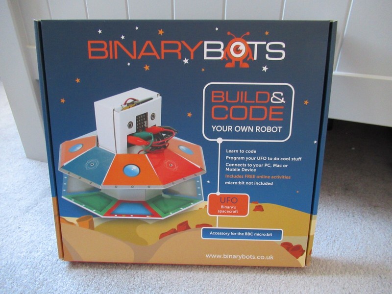 Binarybots Build and Code Your Own Robot Kit UFO STEM Toy- NEW
