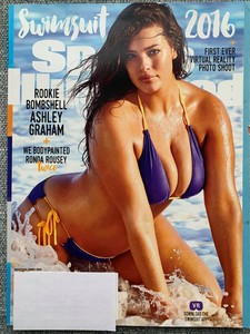 2016 Sports Illustrated Anual Maiô Emitir Ashley Graham Ronda Rousey Ebay
