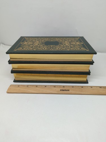 THE FORSYTE SAGA By John Galsworthy Leather Bound Easton Press Set of 3 2003  - Imagen 17 de 18