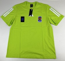 FIFA World Cup 2026 Adidas Official Volunteer T-Shirt Men s Sz Small Neon Green