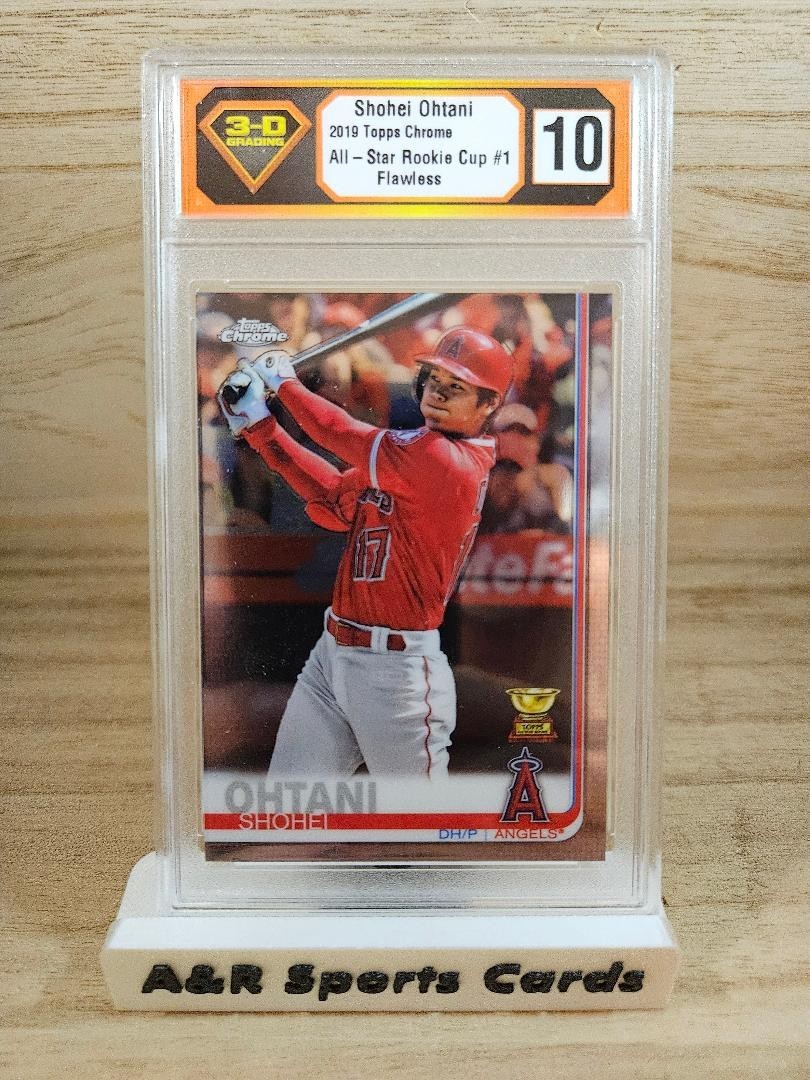 2019 Topps Chrome #1 - Shohei Ohtani - Rookie Cup - 3-D Grading 10 Flawless🔥🔥
