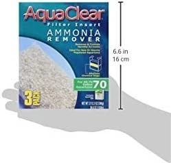 Removedor de amoníaco AquaClear 70 galones, paquete de 3 36,6 oz paquete de 3, blanco  Foto 2 de 2