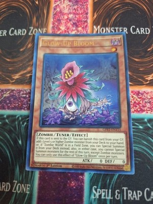 Yugioh Glow-Up Bloom GFP2-EN115 Ultra Rare 1st Edition Near Mint