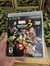 Capcom Marvel vs. Capcom 3 Sony PlayStation 3 Multiplayer Fighting Game T CIB