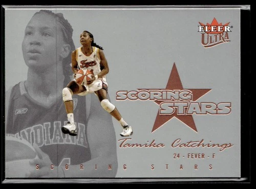 2004 Ultra WNBA #3 SS Tamika Catchings Scoring Stars