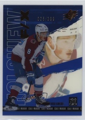 2024-25 SPx Holoview F/X Blue /399 Cale Makar #HV-25 18fq