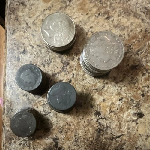 Morgan Silver Dollar Lot $1 Coins 0.9 Fineness 1878-1921