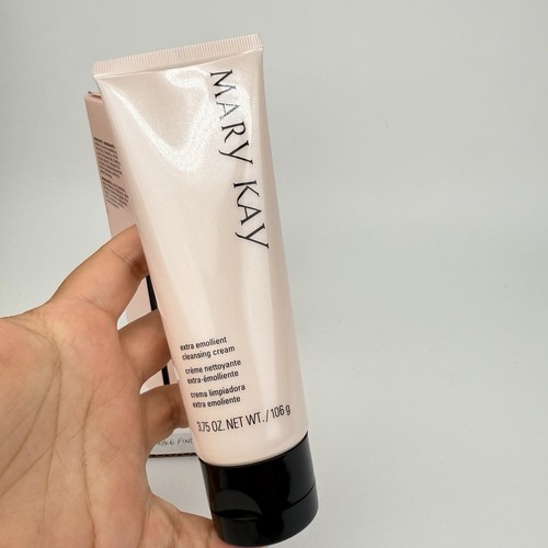 Mary Kay EXTRA EMOLLIENT CLEANSING CREAM 3.75 Oz Very Dry Skin New Pink Box HTF - Picture 3 of 16