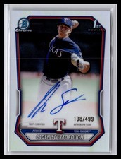 2026 Bowman Chrome Prospect Auto Caden Scarborough Refractor /499 1st Bowman