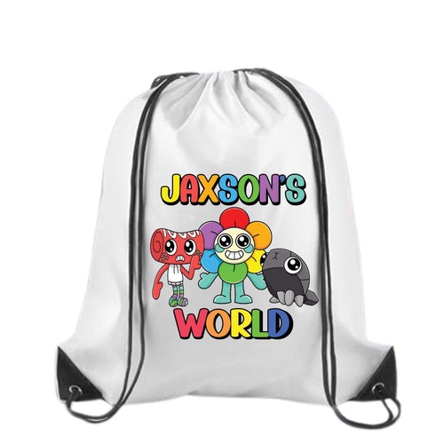 Custom Dandy’s World Backpack – Personalized Dandy’s World Drawstring Bag with N