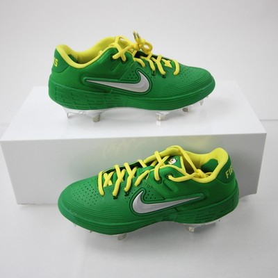 Oregon Ducks Nike Hyperdiamond Softball Cleat Women's Green New without Box 7