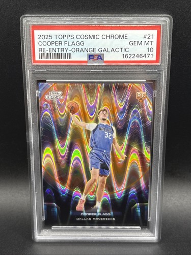 2025 Topps Cosmic Chrome Cooper Flagg Base (PSA 10)