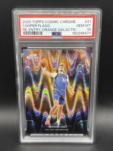 2025 Topps Cosmic Chrome Cooper Flagg Base (PSA 10)