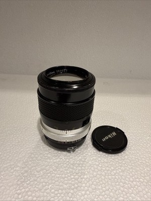 Nikon Nikkor-Q Auto 135mm F2.8 Pre-Ai MF Telephoto Prime Lens Nikon F